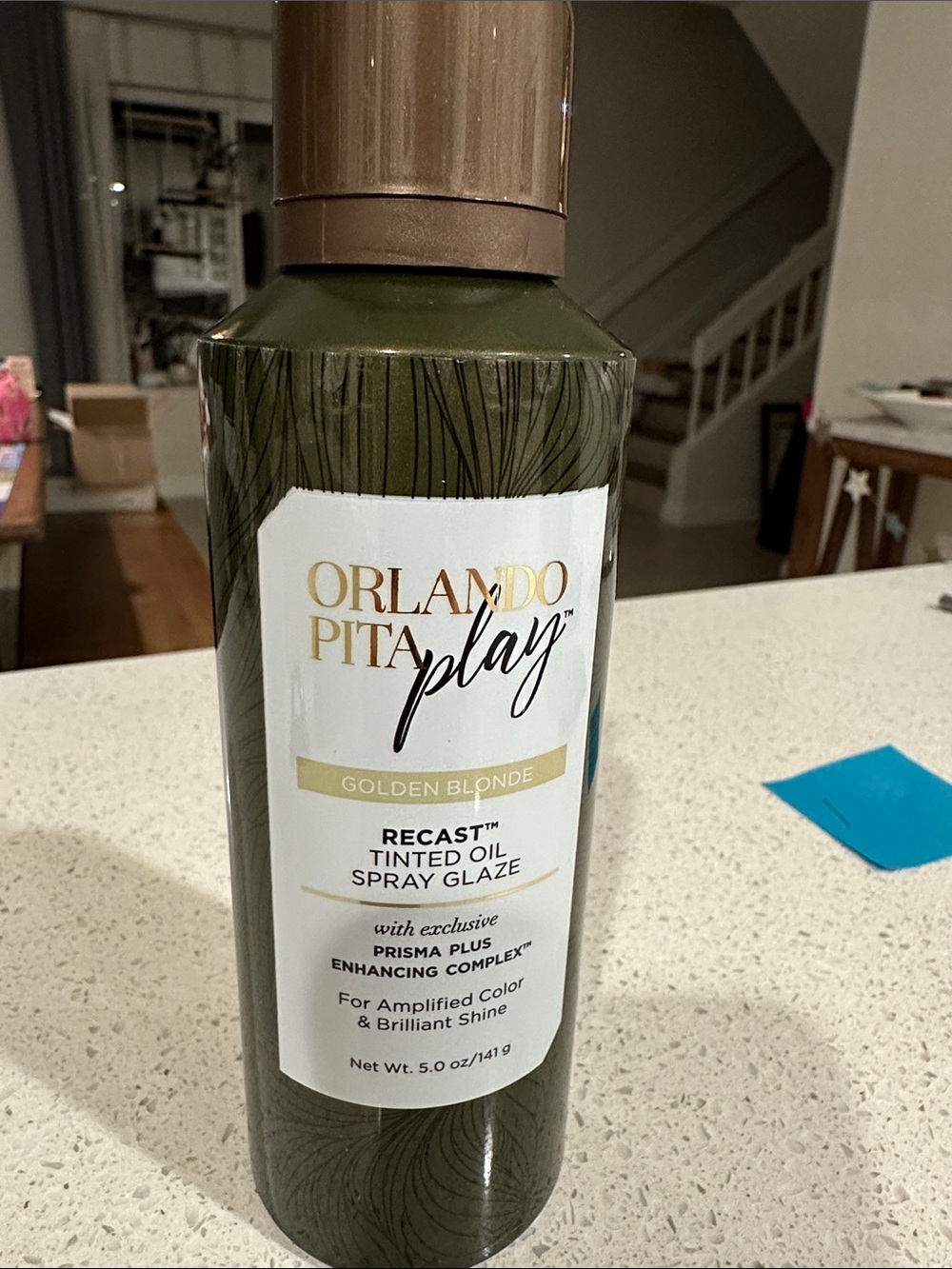 🆕 Orlando Pita Recast tinted oil spray glaze - golden blonde